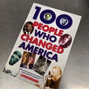 100 People Who Changed America paperback book